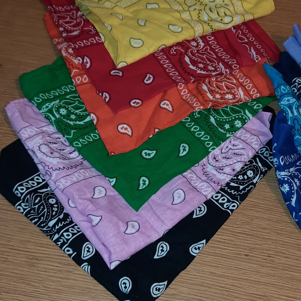 HEAD SCARFS- HANDKERCHIEF - Picture 5 of 6